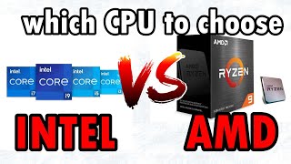 AMD vs Intel in 2023 in Hindi which CPU should you buy? कोनसा लेना चाहिए? #amd#intel