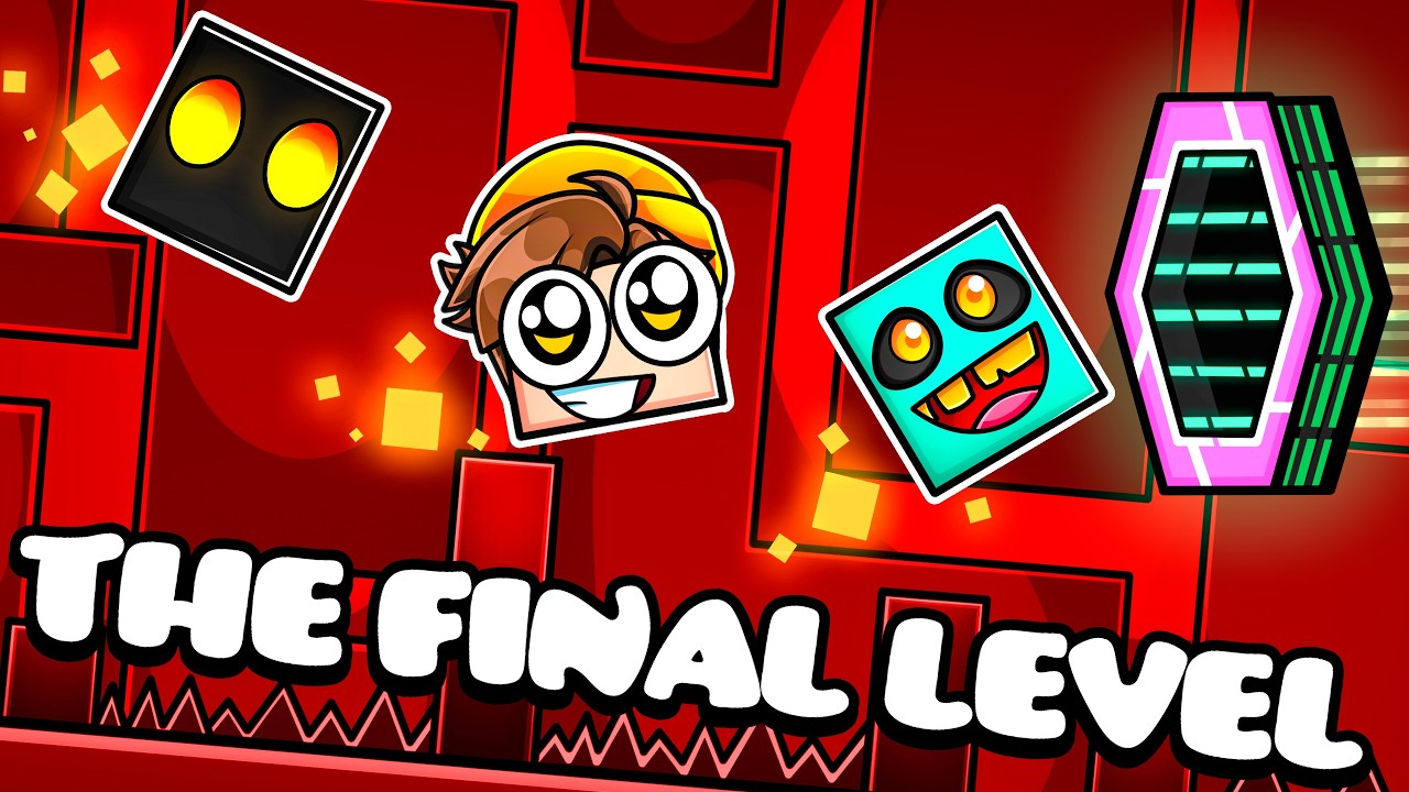 I Finally Beat GEOMETRY DASH - YouTube