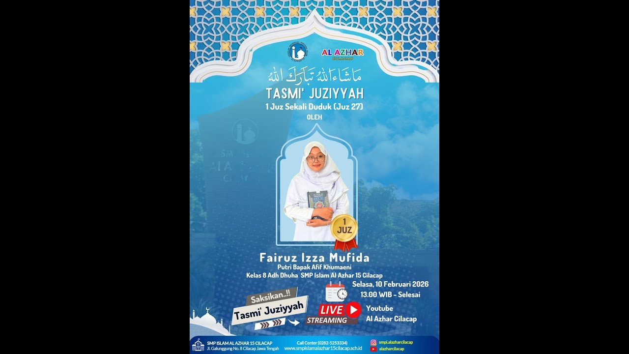 Tasmi Juziyyah SMP Islam AL Azhar 15 Cilacap