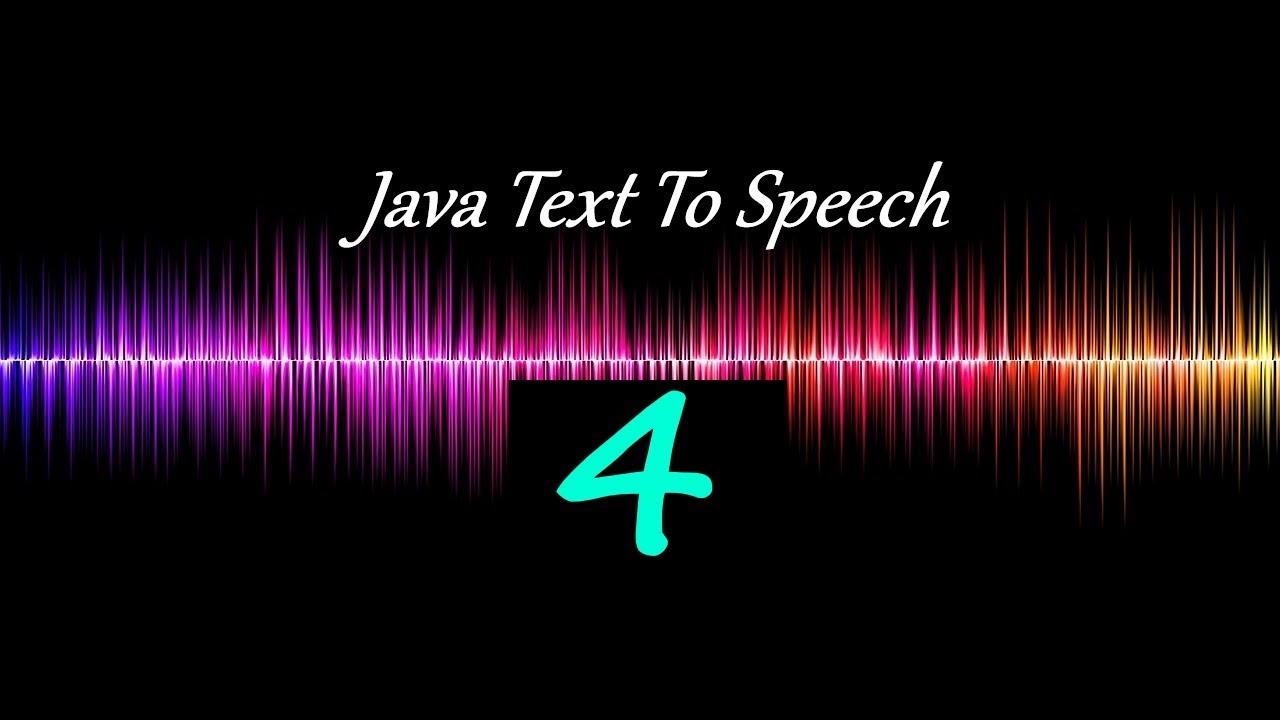 Java Text To Speech Tutorial Part 4 [Audio Effects] YouTube