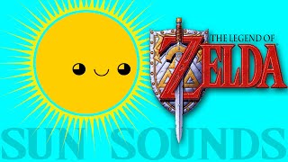 ZELDA using sounds from the sun - Sun's Song