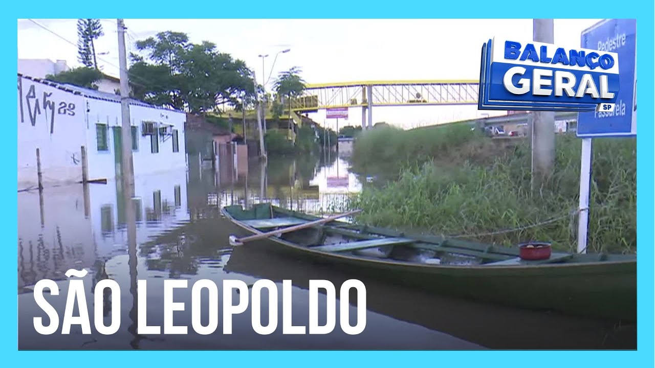 Prefeitura de São Leopoldo orienta população a deixar suas casas devido a risco de inundação