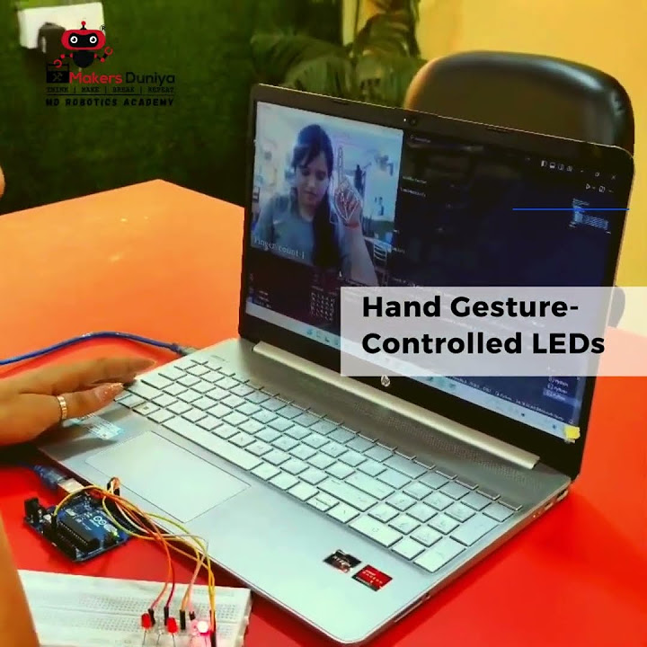 Arduino Hand Gesture Controlled LED #opencv #opencvpython #mediapipe ...
