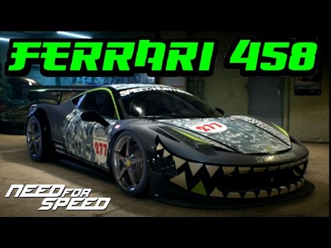 Need For Speed 2015 Ferrari 458 Italia Customization