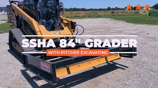 Maximize Efficiency with the SSHA 84' Grader: Transforming Driveways and Site Prep