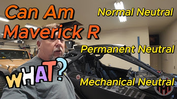 Can Am Maverick R heeft 3 neutrale kleuren!