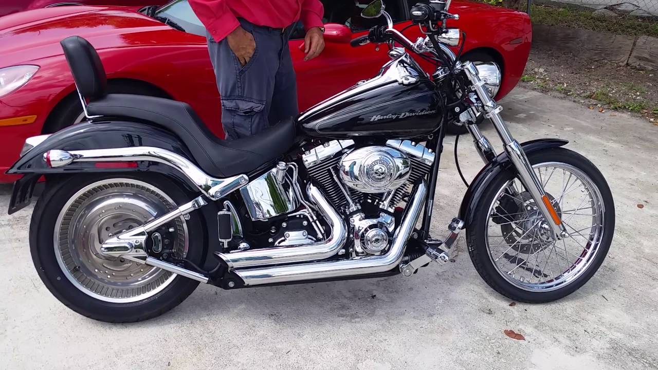  HARLEY DAVIDSON SOFTAIL DEUCE CUSTOM WITH CHROME AND VANCE 