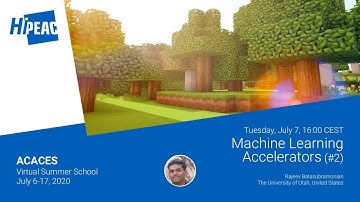 #ACACES20 / Machine Learning Accelerators (session #2)