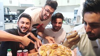 تحدي الطبخ | كريم ديب يطبخ وغيث مروان حكم !! 😂