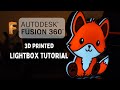 How to create a lightbox in fusion 360