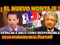 ¡NUEVO MONTAJE! SEÑALAN A AMLO COMO RESPONSABLE DE LO OCURRIDO EN EL P A R T I  D 0  DE  F U T B 0 L