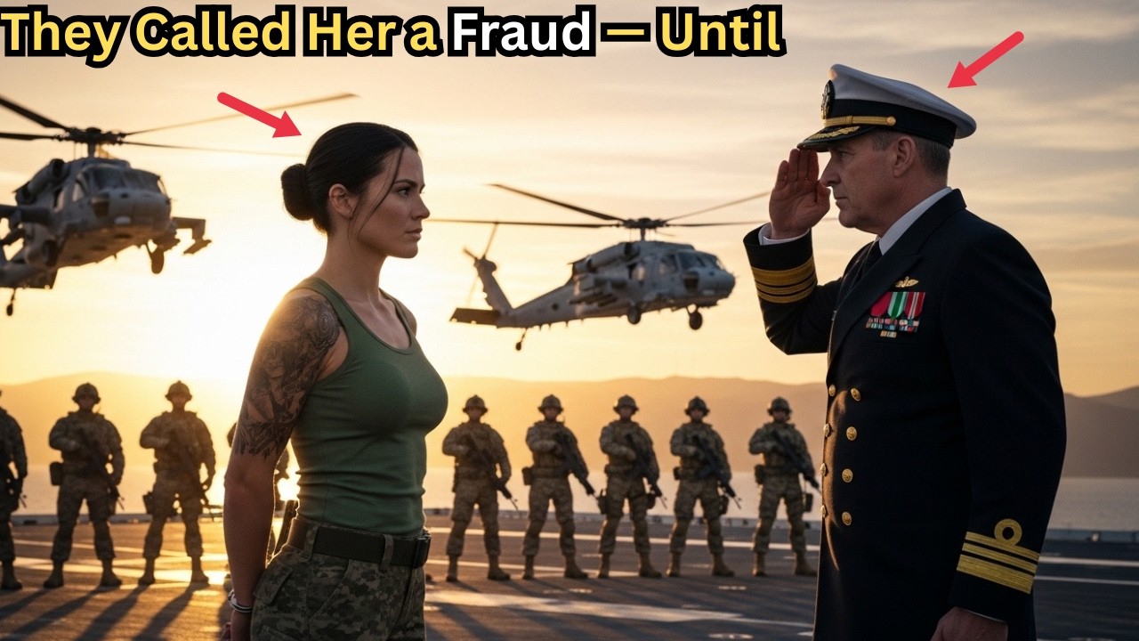 They Thought She Was a Fake SEAL — Then the General Saw What She Was Carrying