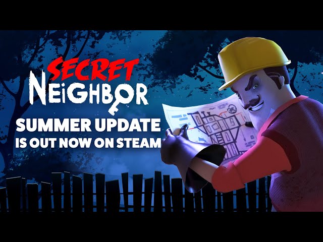 Surprise! A big new Secret Neighbor update just hit Steam! 🔍 New