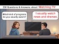 Watching TV English Conversation Practice | Speak English with Confidence Easily and Fluently