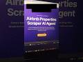 Scrape AirBnB property data with this scraper AI agent #aiagent