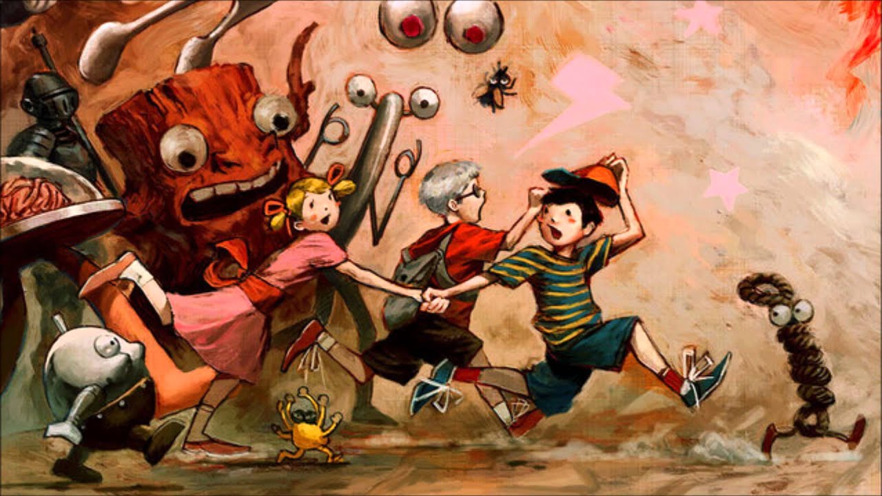 Mother fan game. Акира Миядзаки. Earthbound Art. Earthbound Halloween Hack. Earthbound Ness Art.