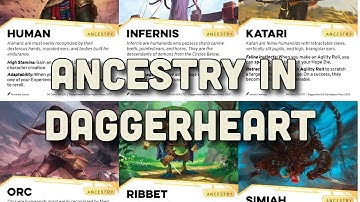 Ancestry in Daggerheart: A Look at all 18  Ancestries Available in The New TTRPG by Darrington Press