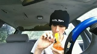 Smoking Weed With My New Glass Water Bong Hotbox