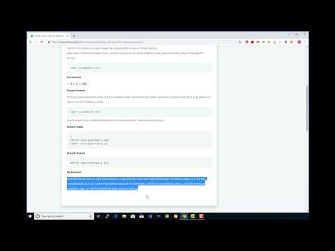 HackerRank Practice Python 86 VAlidating and PArsing Email address