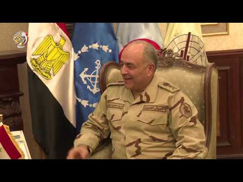 الفريق محمود حجازى رئيس أركان حرب القوات المسلحة يلتقى مارتن كوبلر المبعوث الأممى لدعم ليبيا