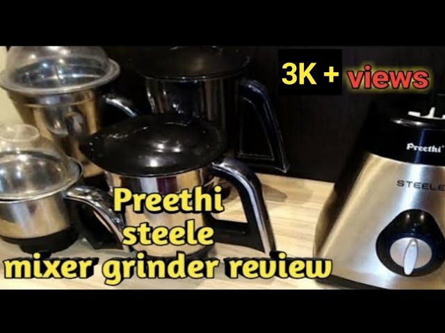 preethi mixer grinder steele supreme