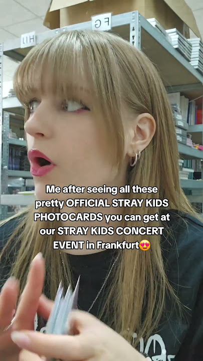  SKZ PHOTOCARD at our STRAY KIDS CONCERT EVENT😍