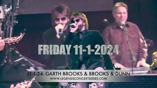 BROOKS & DUNN AND GARTH BROOKS #1 TRIBUTE CONCERT 11 1 24
