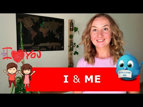 В чем разница между I и me. Английский для начинающих