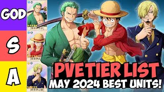 5 STAR CHARACTER PVE TIER LIST - One Piece Dream Pointer