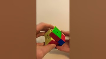 12 moves 1 second 3x3 cube! #rubikscube #cuber #speedcuber