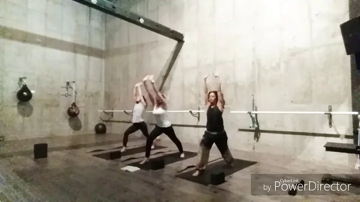 Ashtanga inspired yoga practice