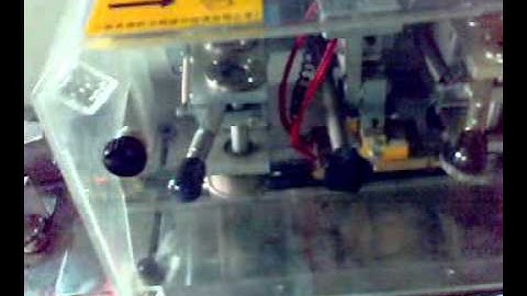 Horizontal flow pack  hardware packaging machine video from Bestar packing machine