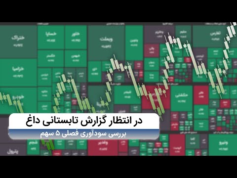 معرفی پنج سهم مناسب با توجه به عملکرد و گزارش فصلی تابستان