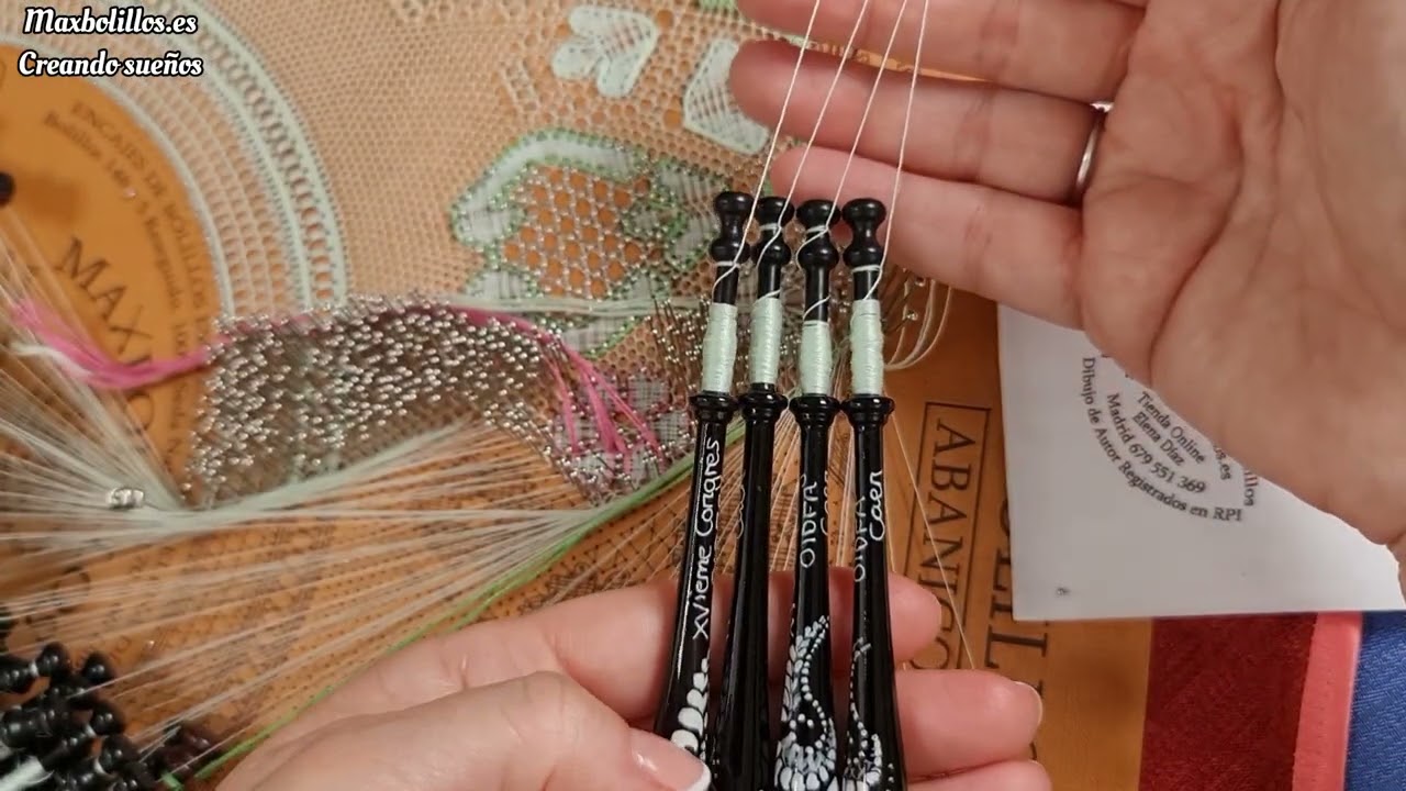 Vídeo 6 Abanico 65 Onda Tönder con Baguillas