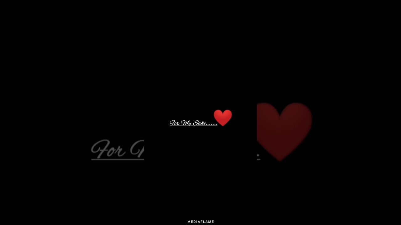 Love bgm - WhatsApp status - 30 secs - mediaflame
