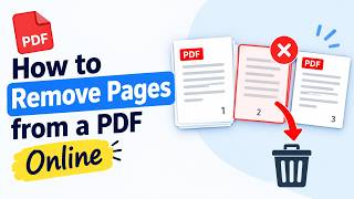 How to Remove Pages from a PDF Online iLovePDF Tutorial