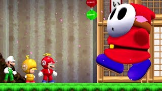 NEWER Super Mario Bros. Wii: Rescue Peach - 3 Player Co-Op Part 4 - HILARIOUS!