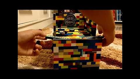 Lego pinball machine coin operated remastered(The biggest one)