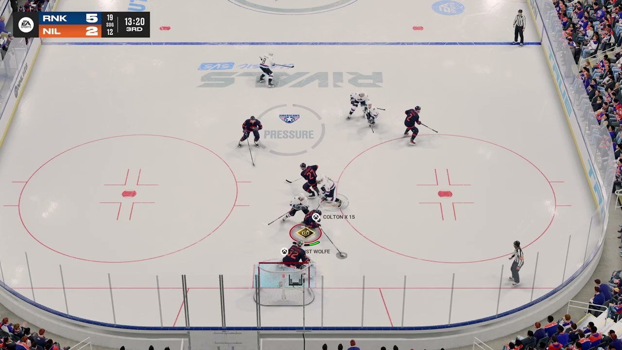 No puck luck whatsoever