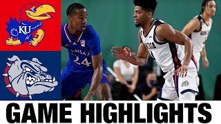 #6 Kansas vs #1 Gonzaga Highlights 2020 College Basketball Highlights