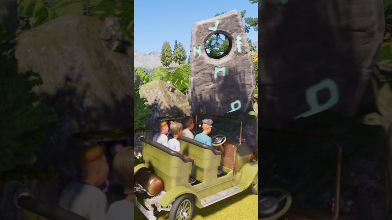 Eldergrove Path 🧚🧝‍♂️🌳 [Antique Powered Cars] - Planet Coaster 2
