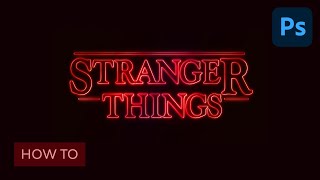 How to Create a 'Stranger Things' Inspired Text Effect in Adobe Photoshop Details