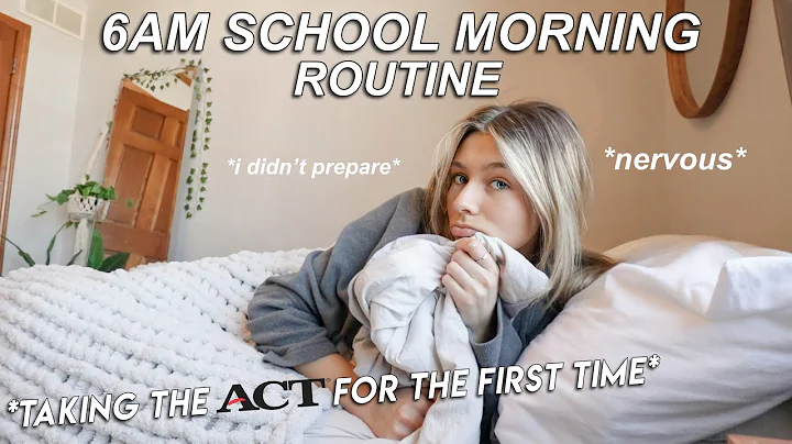6AM SCHOOL MORNING ROUTINE | Bailey Dedrick