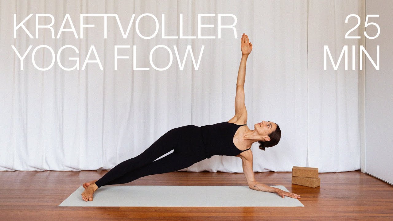 Vinyasa Yoga | kraftvolle 25 Minuten für den ganzen Körper | Mittelstufe & Fortgeschrittene