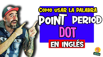 ¿Cuál es la diferencia entre DOT y Point?