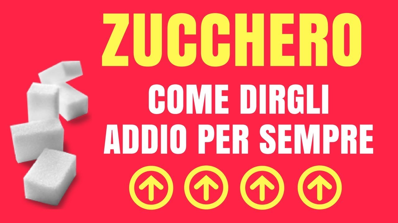 dieta sana senza zucchero