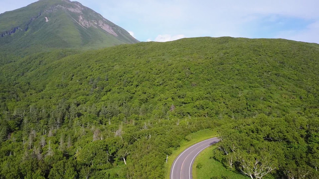 知床の知床峠 眺めの良いビュースポット