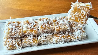 How to make soft & jiggly kueh kosui Traditional kueh  软Q卡穗糕 | 椰糖斑斓香 | 传统娘惹糕点