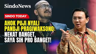 Download Lagu Ahok Puji Nyali Pandji Pragiwaksono: Nekat Banget, Saya Sih Pro Banget! | Sindo Today | 09/01 MP3