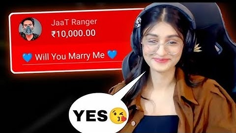 Finally @PAYAL GAMING Accept MY Proposal 😍/ jatt ranger